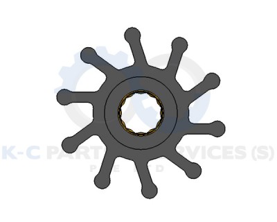 7436K Flexible Rubber Impeller